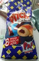 Mängden socker i Pitch Choco Barre noir x 8