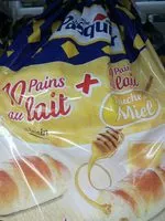 Mängden socker i 10 pains au lait touche de miel