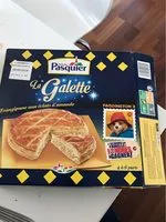Mängden socker i Galette des rois frangipane eclats d'amandes
