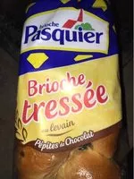 Mängden socker i Brioche tressée pépites de chocolat