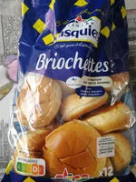 Mängden socker i 12 Briochettes au Levain