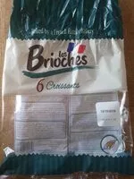 Mängden socker i 6 croissants