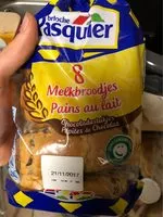 Mängden socker i Pain au lait pépites de chocolat