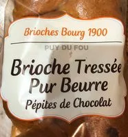 Mängden socker i Brioche tressée pur beurre pepites de chocolat