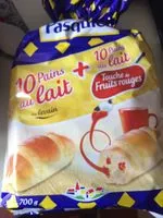 Mängden socker i Pains au lait