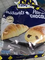Mängden socker i Pasquier croissants pain choco
