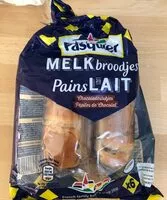 Mängden socker i Pains au lait aux pépites de chocolat