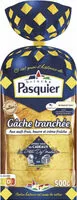 Mängden socker i Gâche tranchée aux œufs frais, beurre et crème fraîche