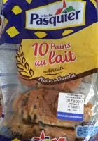 Mängden socker i 10 Pains au lait au levain pépites de chocolat