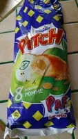 Mängden socker i Pitch pomme x 8