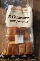 Mängden socker i 8 chaussons aux pommes