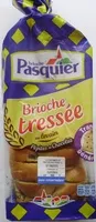 Mängden socker i Brioche Tressée Tranchée Pépites