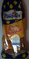Mängden socker i Pains au Chocolat (x 8) au levain 360 g - Brioche Pasquier