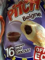 Mängden socker i Pitch Beignets goût chocolat le paquet de 16 beignets 700 g