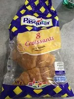 Mängden socker i Croissants au levain