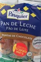 Mängden socker i Pan de leche con pepitas de chocolate