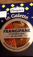 Mängden socker i La Galette Frangipane à l'amande grise