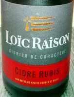 Mängden socker i Cidre Rubis