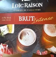 Mängden socker i Cidre brut intense