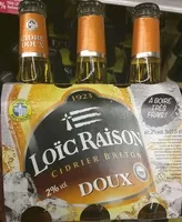 Mängden socker i Cidre Breton Doux