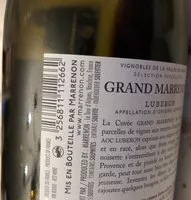 Mängden socker i Grand Marrenon Lubéron Rouge -,2013 Merken