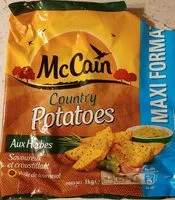 Mängden socker i Country Potatoes MC Cain 1KG
