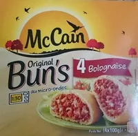 Mängden socker i Original Bun's Bolognaise