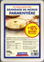 Mängden socker i Brandade de morue parmentière Coudène