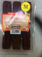 Mängden socker i Petit cake cabillaud et epices  chirizo