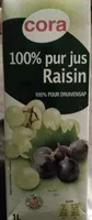 Mängden socker i 100 % pur jus, Raisin