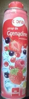 Mängden socker i Sirop de grenadine
