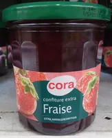 Mängden socker i Confiture extra Fraise