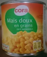 Mängden socker i Maïs doux en grains