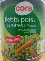 Mängden socker i Petit pois et carottes à l'étuvée extra-fins