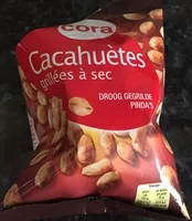 Mängden socker i Cacahuètes grillées à sec