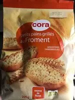 Mängden socker i Petits pains grillés au froment