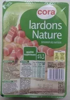 Mängden socker i Lardons nature