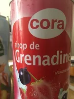 Mängden socker i Sirop de grenadine