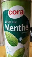 Mängden socker i Sirop de menthe