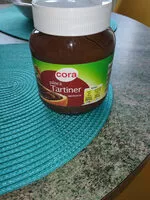 Mängden socker i Pâte à Tartiner, Pot De 400 Grammes, Marque Cora