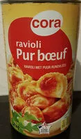 Mängden socker i Raviolis Pur bœuf