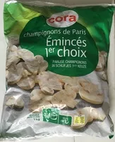 Mängden socker i Champignons de Paris émincés 1er choix