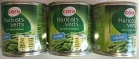 Mängden socker i Haricots verts très fins