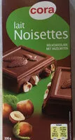 Mängden socker i Chocolat Au Lait Et Noisettes
