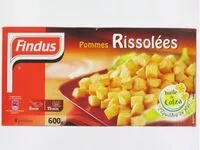 Mängden socker i Pommes Rissolées 450 Grammes