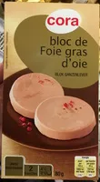 Mängden socker i Bloc de foie gras d'oie avec morceaux