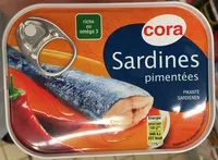 Mängden socker i Sardines pimentées