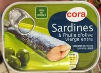 Mängden socker i Sardines à l'huile d'olive