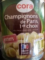 Mängden socker i Champignons de Paris 1er choix