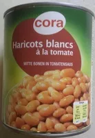 Mängden socker i Haricots blancs à la tomate